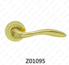 Asa de puerta de roseta de aluminio de aleación de zinc Zamak con roseta redonda (Z01095)