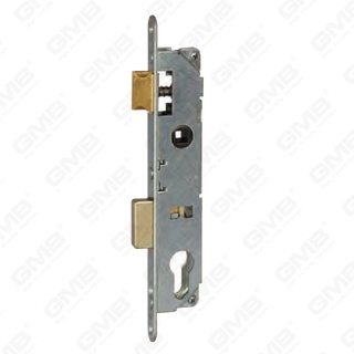 Cilindro de cerradura de puerta estrecha de aluminio de alta seguridad Cuerpo de cerradura de acabado galvanizado estrecho (361-20L)