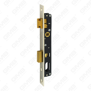 Cerradura de puerta estrecha de aluminio de alta seguridad Cilindro de cerradura estrecha Cuerpo de cerradura estrecha (7704A)