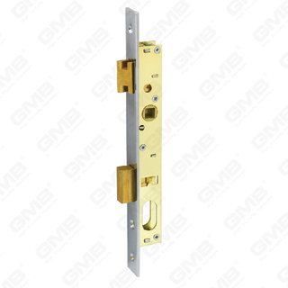 Cerradura de puerta estrecha de aluminio de alta seguridad Cilindro de cerradura estrecha Cuerpo de cerradura estrecha (7704)