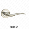 Asa de puerta de roseta de aluminio de aleación de zinc Zamak con roseta redonda (Z01056)